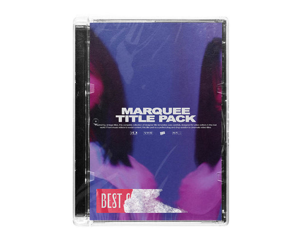 Marquee - Cinematic Title Pack