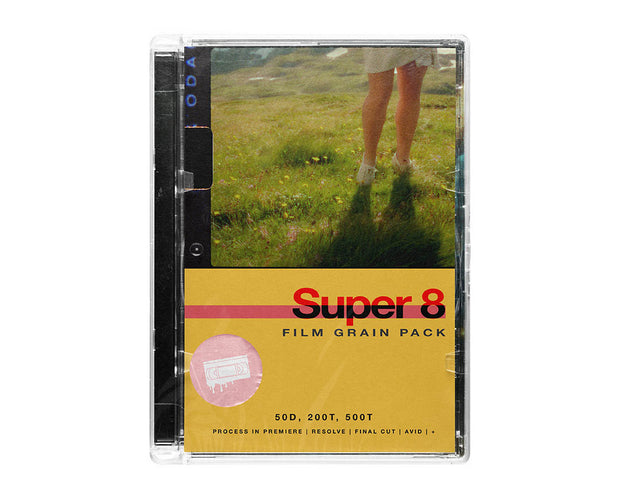 Super 8 Film Grain Pack (Grain, Overlays, Textures)